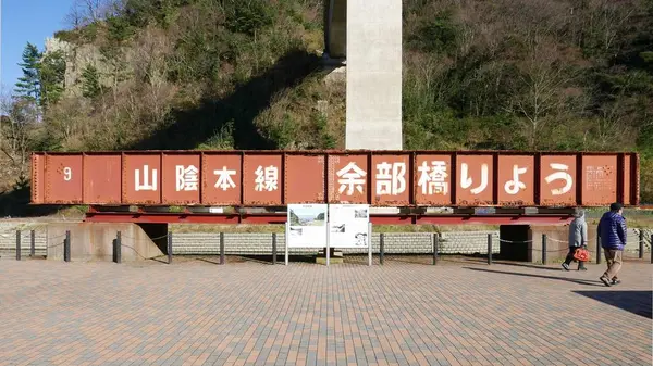 かつての鉄橋部分ですね