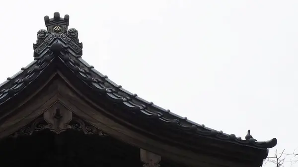 鐘つき堂にハト