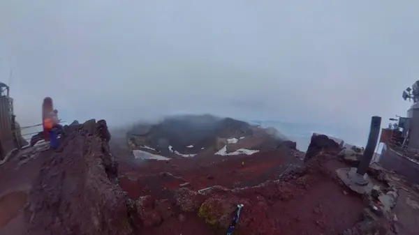 富士山頂 剣ヶ峰360°写真