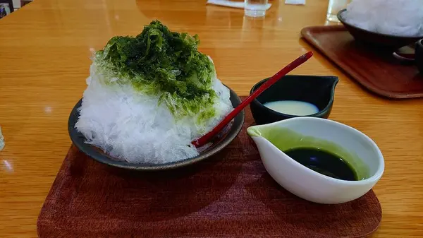 天然のかき氷