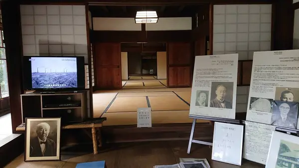 渋沢栄一 「生地」中の家