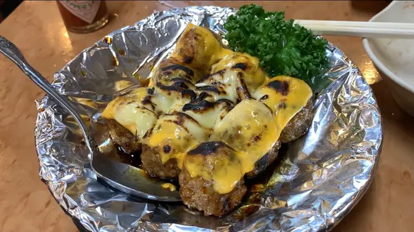 つくねチーズ焼き(450円)