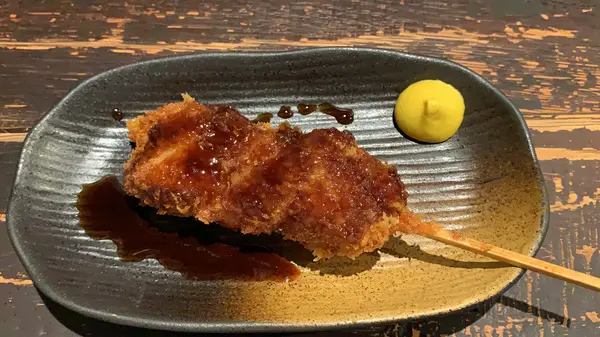 レバカツ串 ¥190