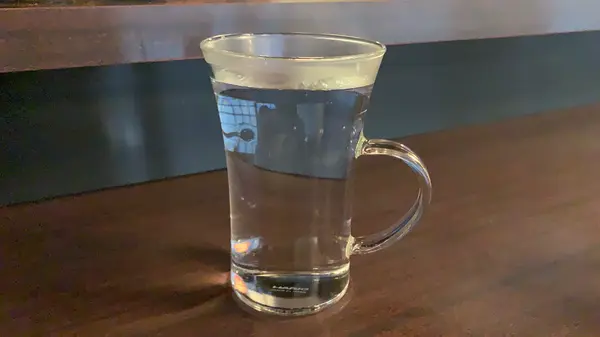 芋焼酎お湯割り(480円)