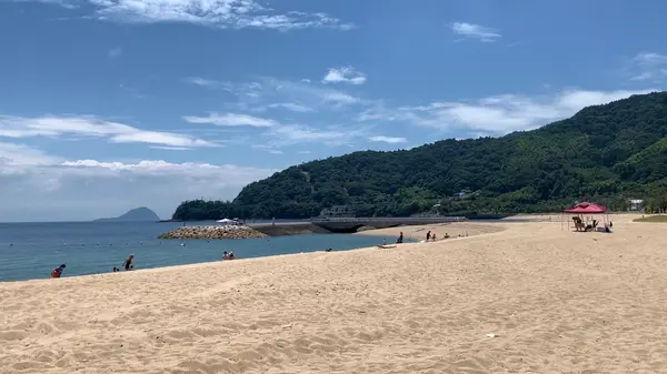 綺麗な海で海水浴もできますよ〜☺️💖