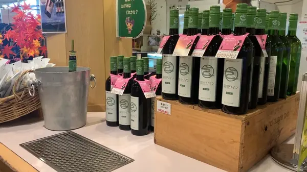 無料の試飲コーナー