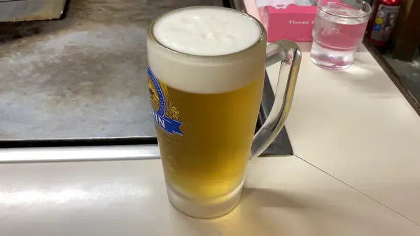 生ビール　550円