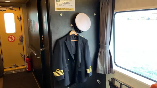 船員になって記念撮影も可能です