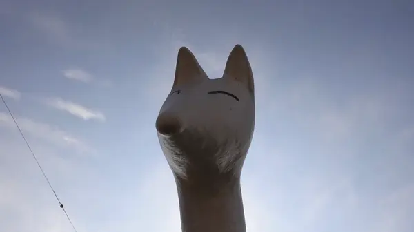 マスコットキャラクター白狐のゆう太くん