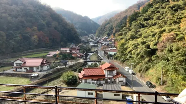 ホームからの景色