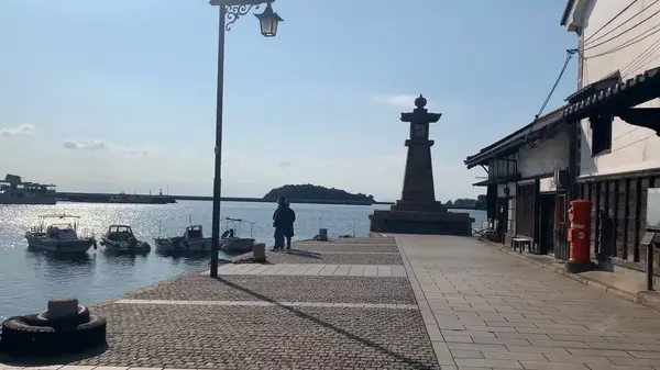 太田家住宅から海に向かうと見えてきます