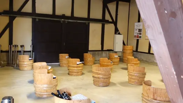 まずは酒造りのムービー鑑賞をします📽