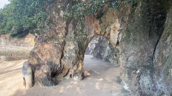 岩のトンネル🪨