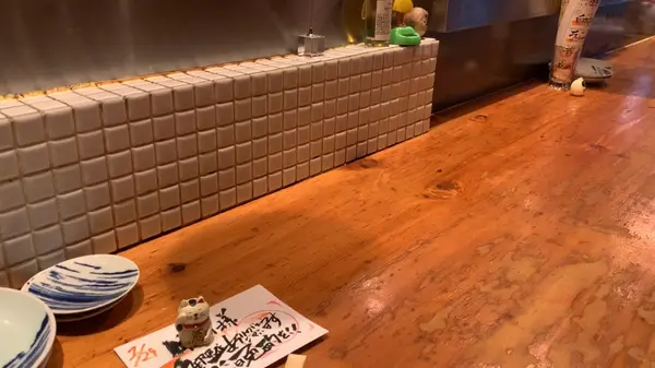 カウンター席