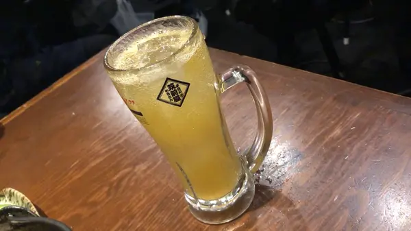 ババアの梅酒ソーダ割　490円