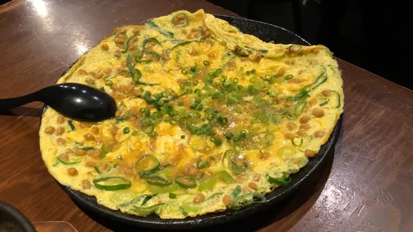 とろたま納豆焼き　380円