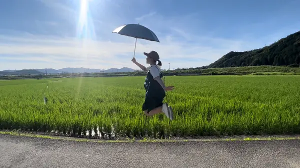 トトロごっこ