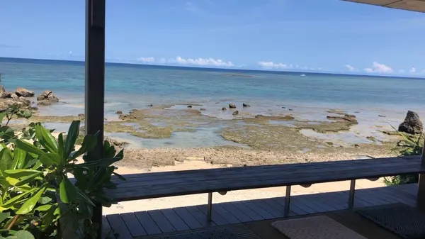 テラスからの景色