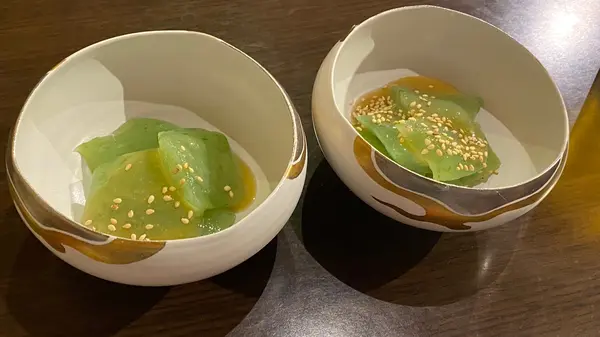お通し 刺身こんにゃく
