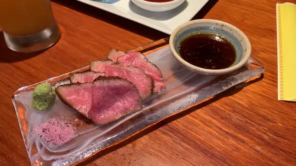 石垣美崎牛の炙り焼き¥1,320