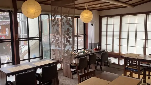 朝食会場