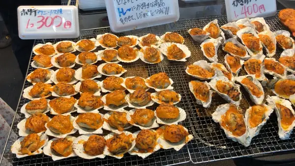 ホタテのうにソース