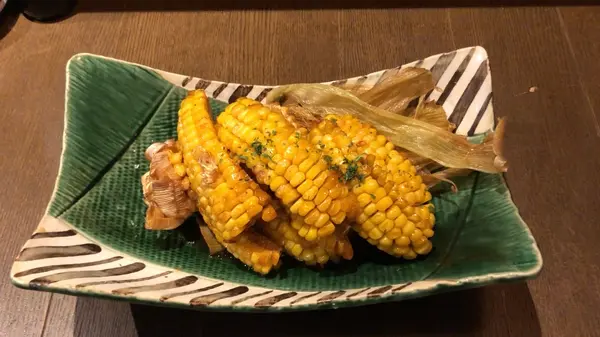 トウモロコシの唐揚げ¥600