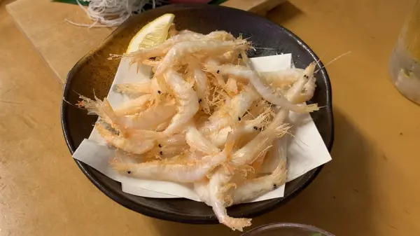 白海老の唐揚げ ¥600