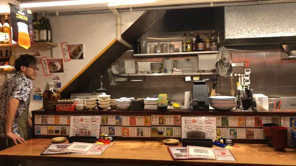 カウンター席
