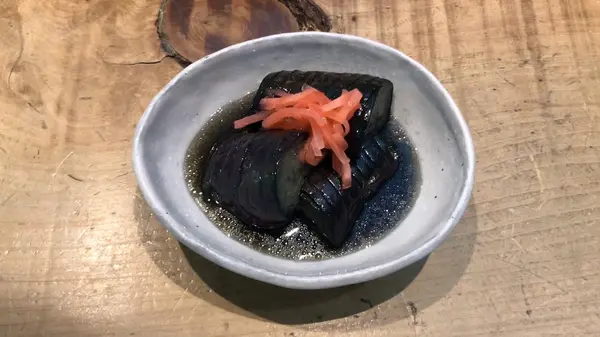 なすのあげびたしハーフサイズ ¥330