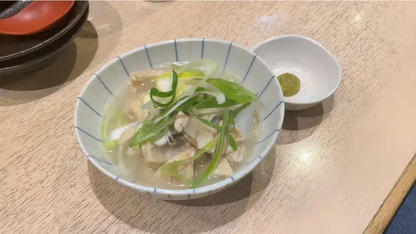 【牛塩もつ煮込み 580円】