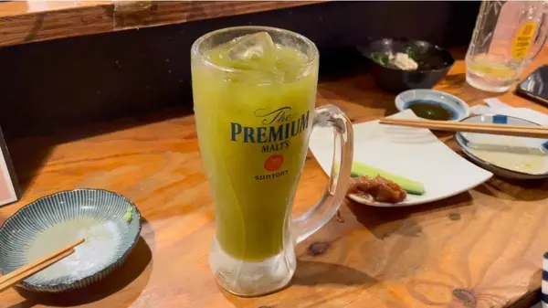 【緑茶ハイ 320円】