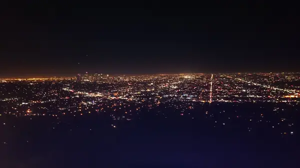 LAの夜景🌃