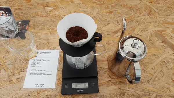 自分で淹れるスタイル
