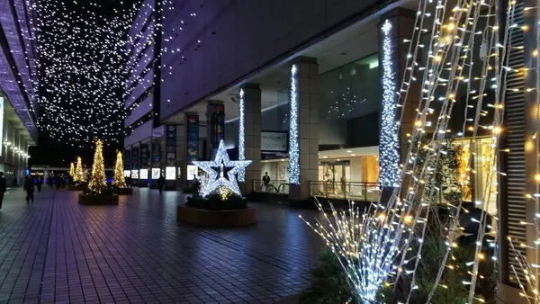 星がきらめくように光が変化