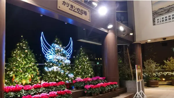 ウッドデッキの途中にも
