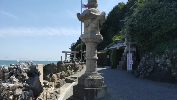 二見浦表参道から向かう道