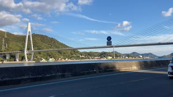 生口島から見た生口橋👀