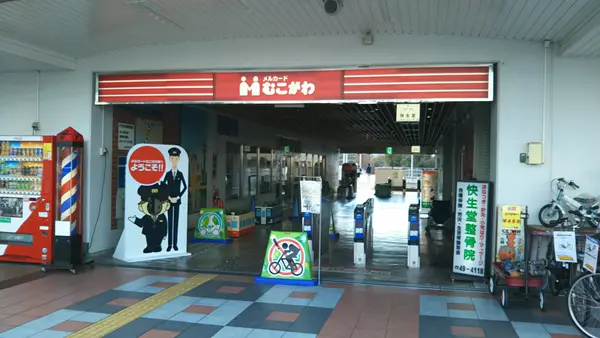 駅の自動改札機