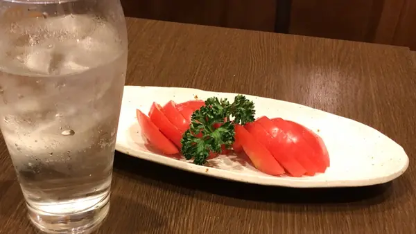 冷やしトマト　380円