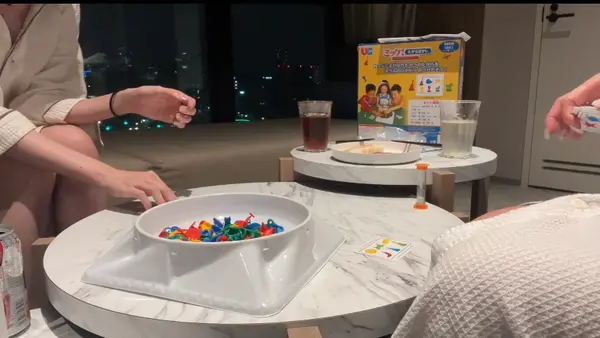 ボードゲームタイム😂😂