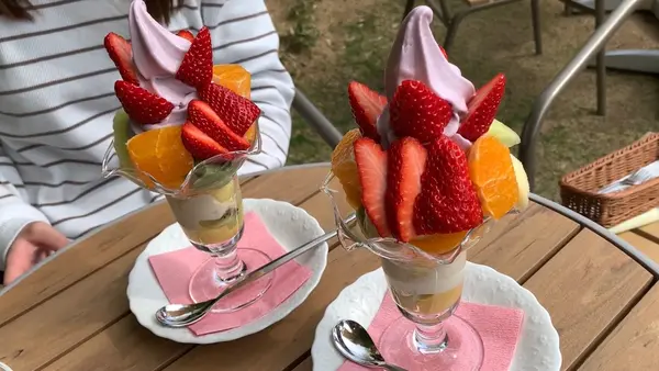 フルーツパフェ