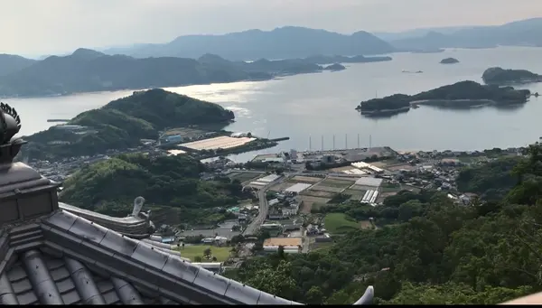 山頂からの景色