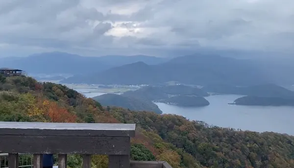 ２階カウンターテラスからの眺望