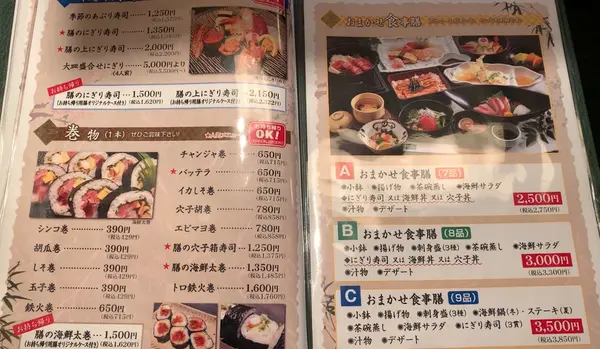 スポット内のおすすめ