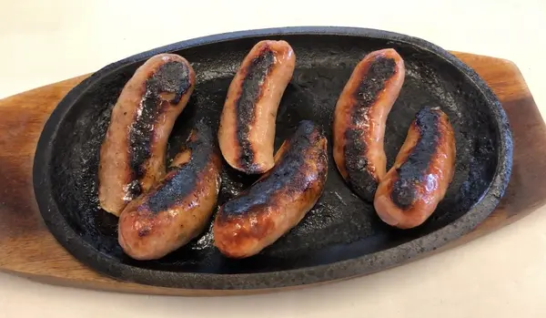 あぐー豚のフランクフルト３種盛り