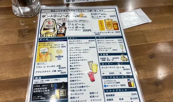 メニュー