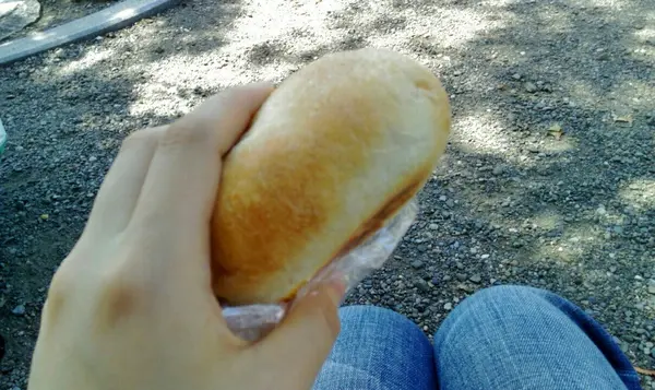 オレンジのパン