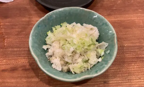 白センマイ刺し（500円）