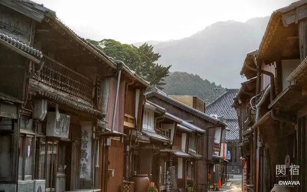 関宿 魚藤商店あたり
